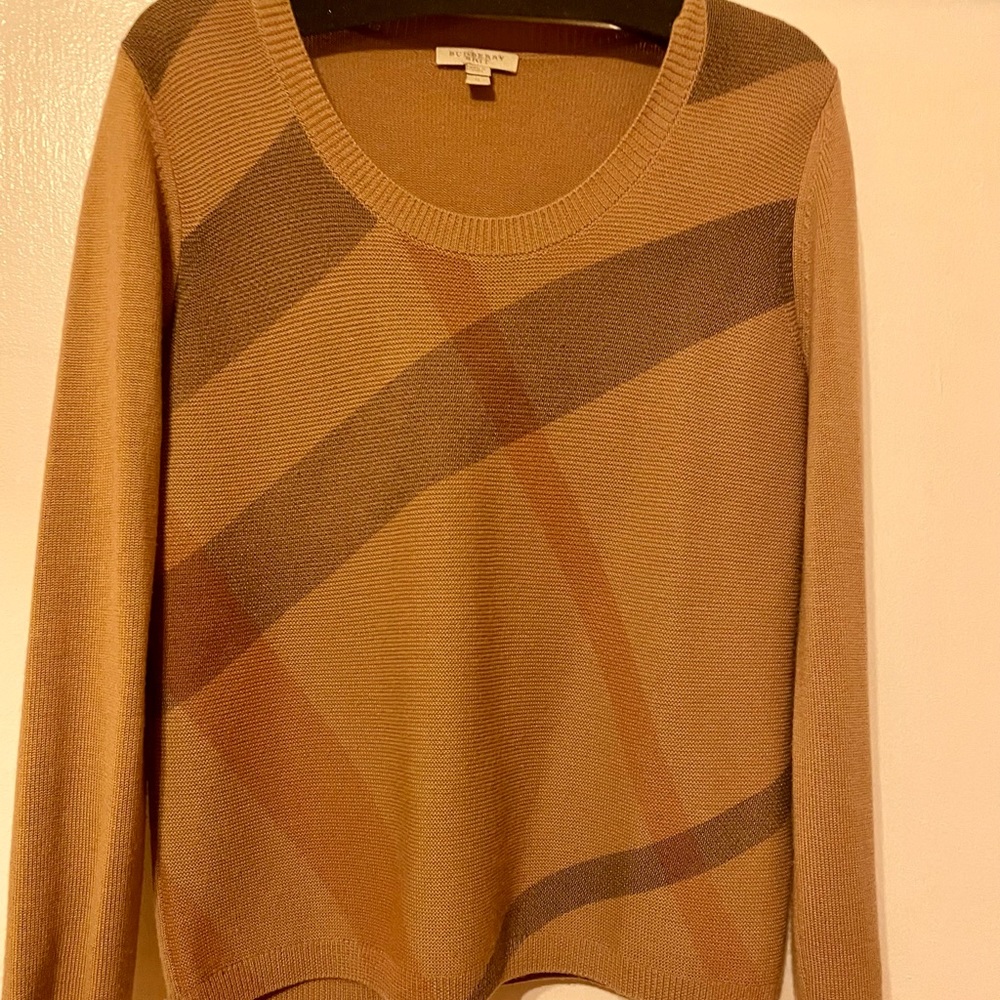 BURBERRY BRIT NOVA  CHECK SWEATER